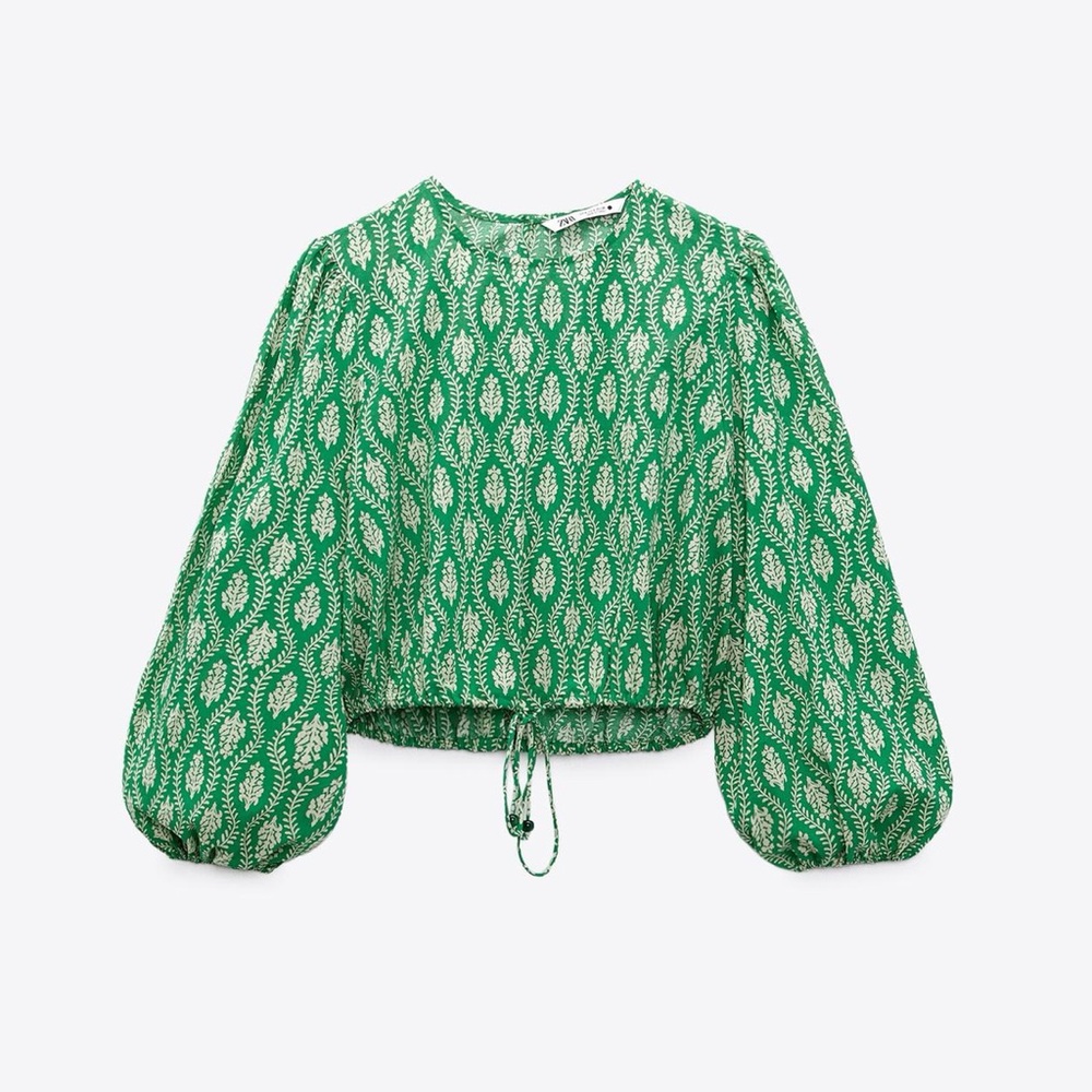 Zara Print Top